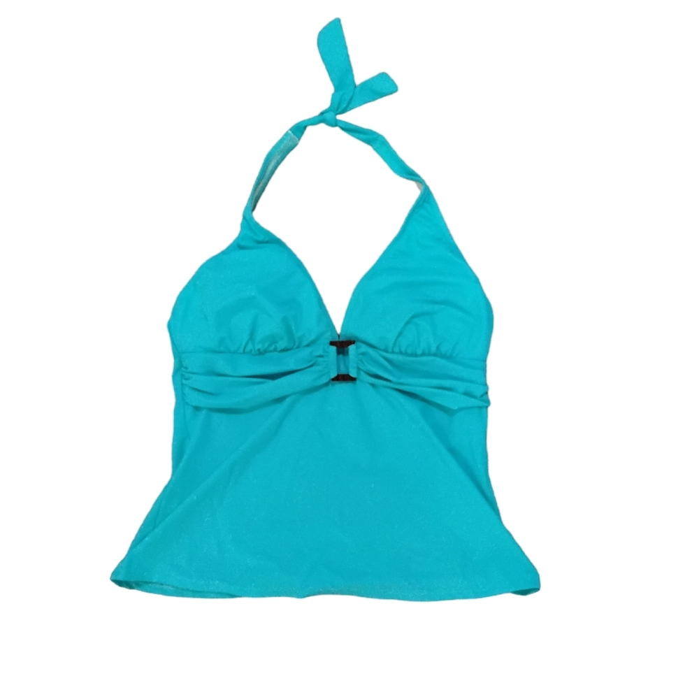 2Bamboo Turquoise Tankini Top Size DD